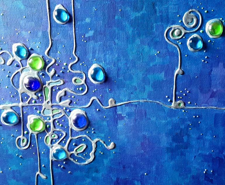 Original Abstract Painting by Angie Livingstone