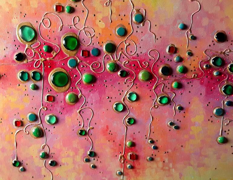 Original Abstract Painting by Angie Livingstone