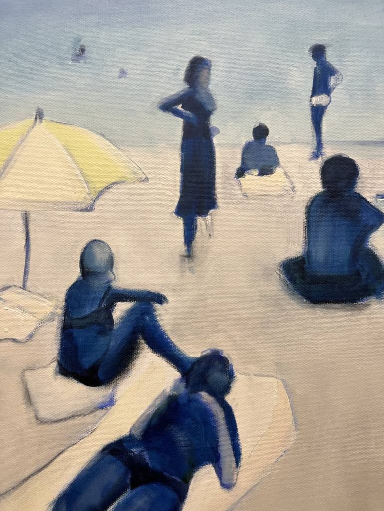 Original Beach Painting by Romuald Musiolik