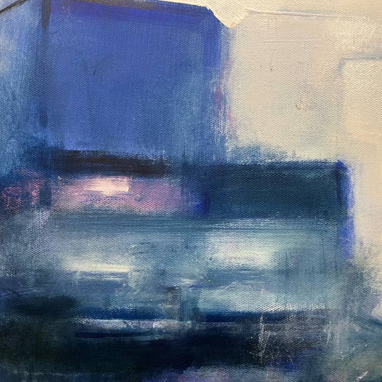 Original Abstract Expressionism Abstract Painting by Romuald Musiolik