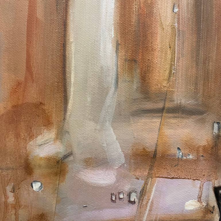 Original Abstract Expressionism Abstract Painting by Romuald Musiolik