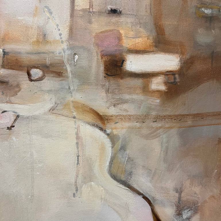 Original Abstract Expressionism Abstract Painting by Romuald Musiolik