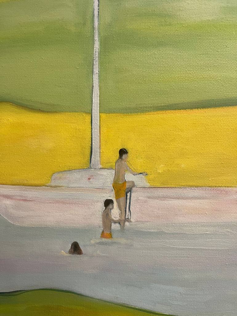 Original Abstract Expressionism Abstract Painting by Romuald Musiolik