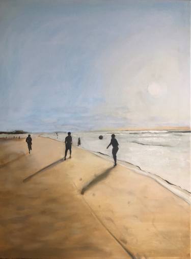 Print of Beach Paintings by Romuald Musiolik