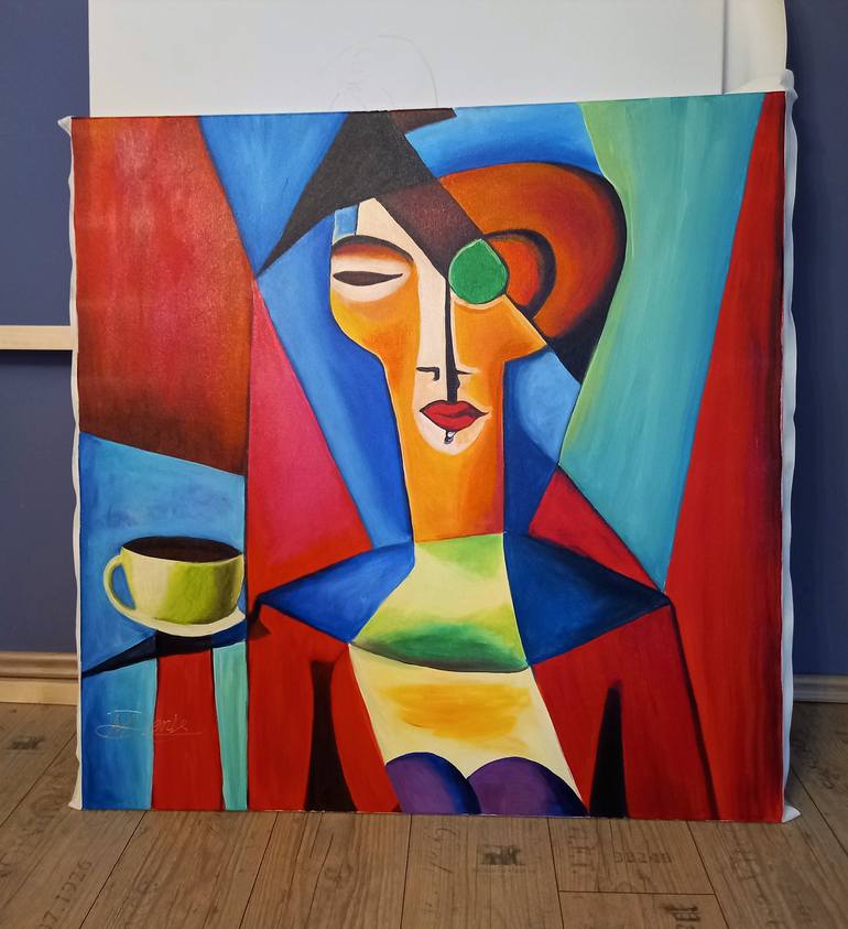Original Abstract Painting by Denis Mihai