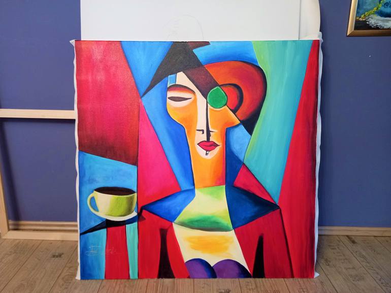 Original Abstract Painting by Denis Mihai