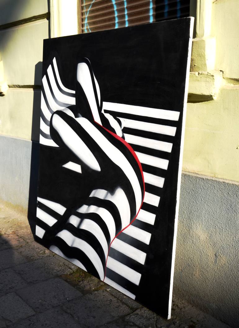 Original Art Deco Body Painting by Olha Kisil