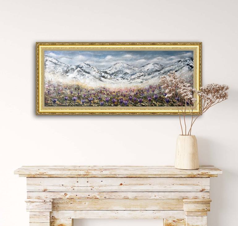 Original Landscape Painting by Misty Lady