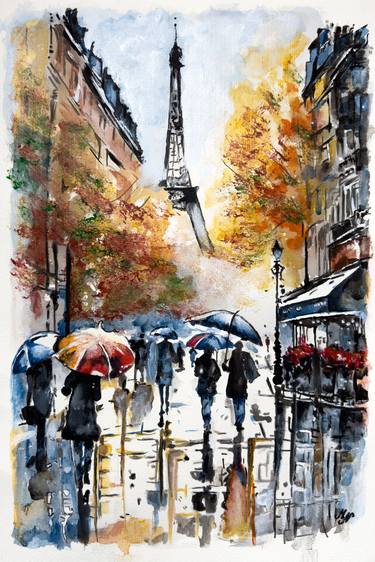 Paris in the Rain thumb