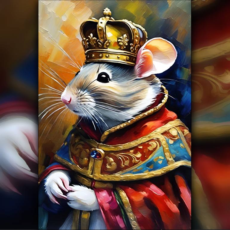 Original Contemporary Animal Digital by Misty Lady