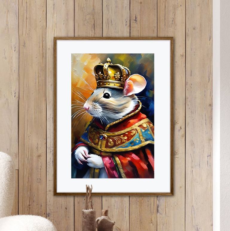 Original Contemporary Animal Digital by Misty Lady