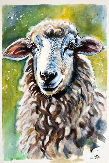 Original Fine Art Animal Paintings by Misty Lady