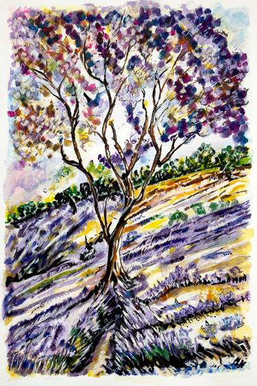 Original Tree Paintings by Misty Lady