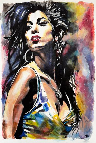 Print of Figurative Pop Culture/Celebrity Paintings by Misty Lady