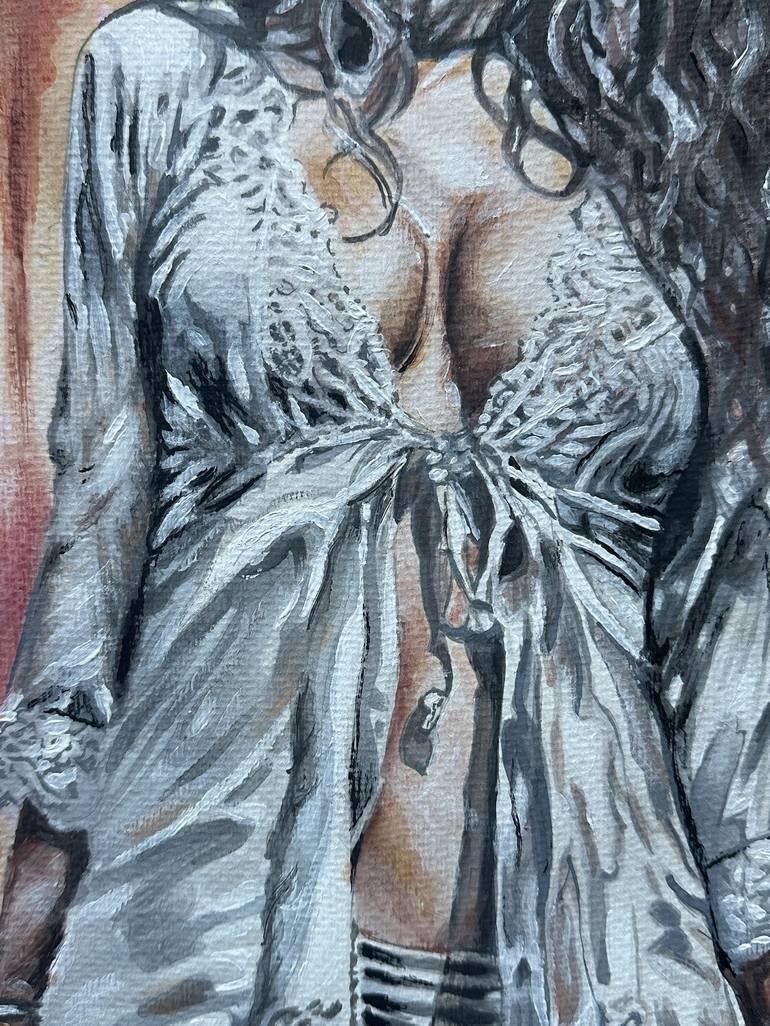 Original Women Painting by Misty Lady