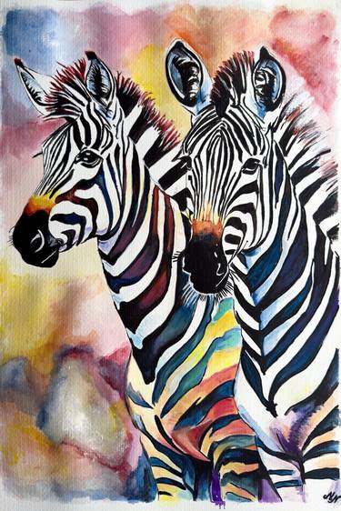Print of Animal Paintings by Misty Lady