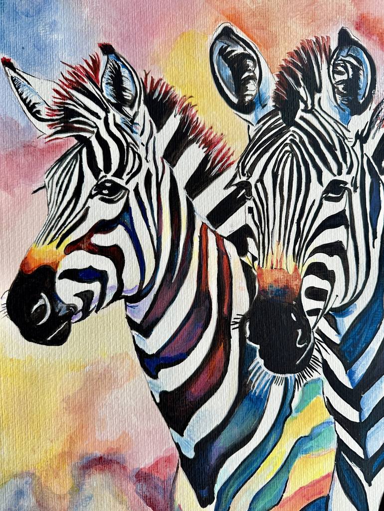 Original Animal Painting by Misty Lady