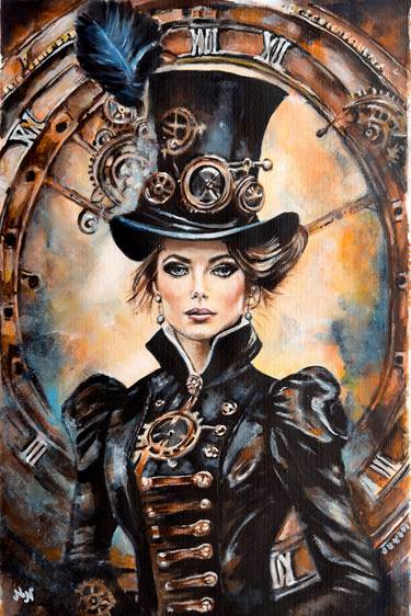 Original Fashion Paintings by Misty Lady