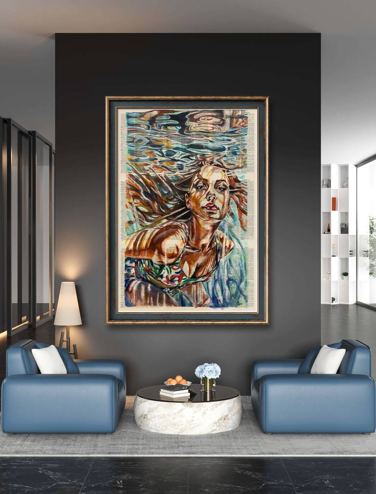 Original Impressionism Sports Digital by Misty Lady