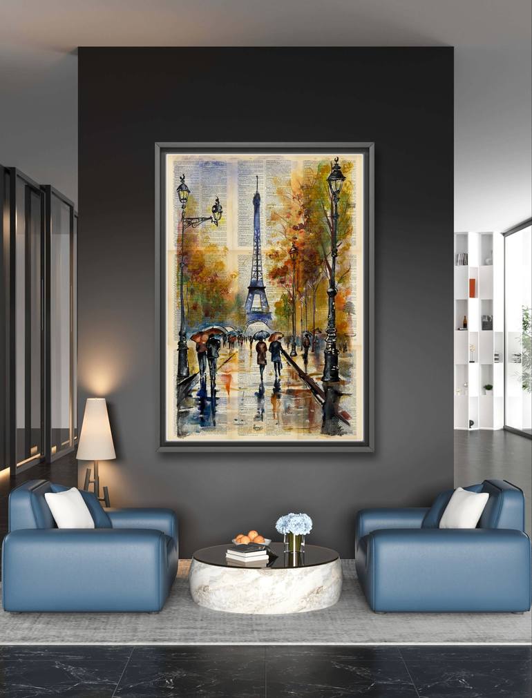 Original Contemporary Cities Digital by Misty Lady