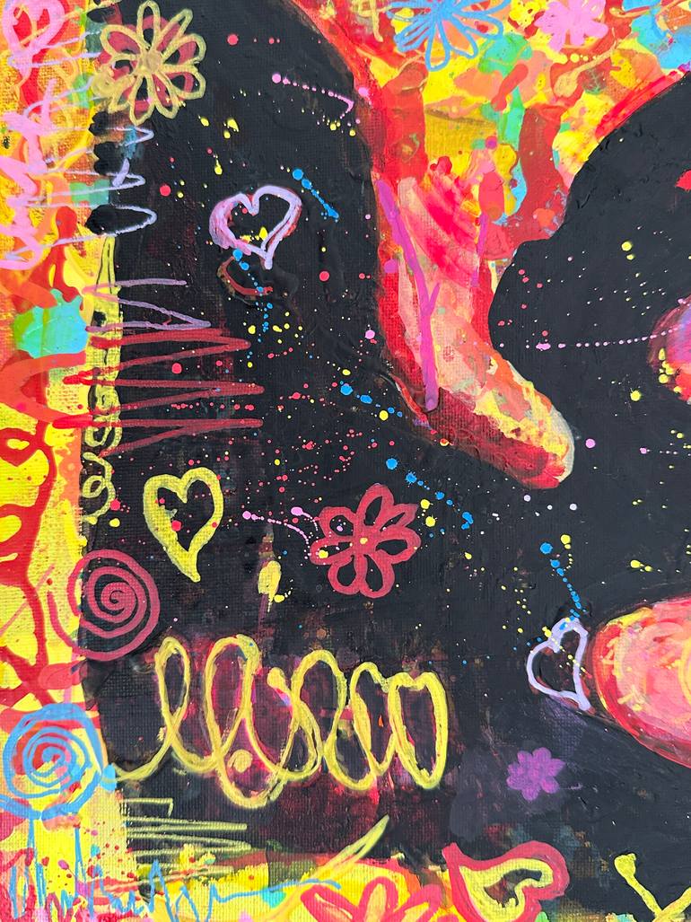 Original Pop Art Pop Culture/Celebrity Painting by Misty Lady