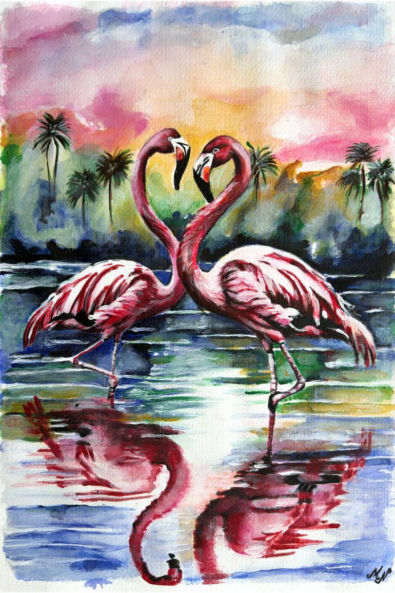 Print of Impressionism Animal Paintings by Misty Lady