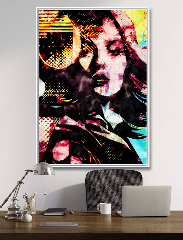 Original Digital Art Abstract Digital by Misty Lady