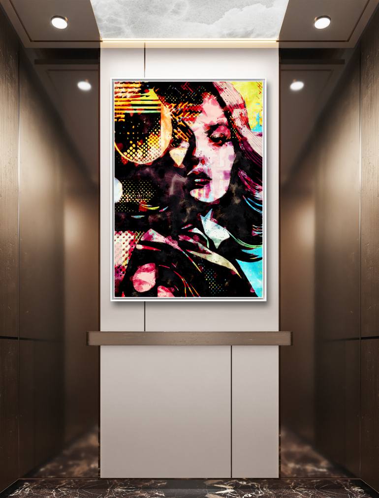 Original Digital Art Abstract Digital by Misty Lady