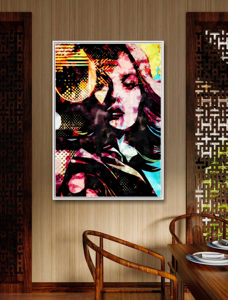 Original Digital Art Abstract Digital by Misty Lady