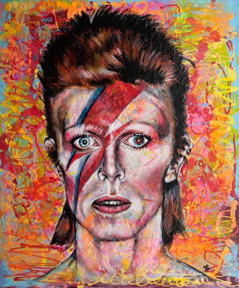 Print of Pop Art Pop Culture/Celebrity Paintings by Misty Lady