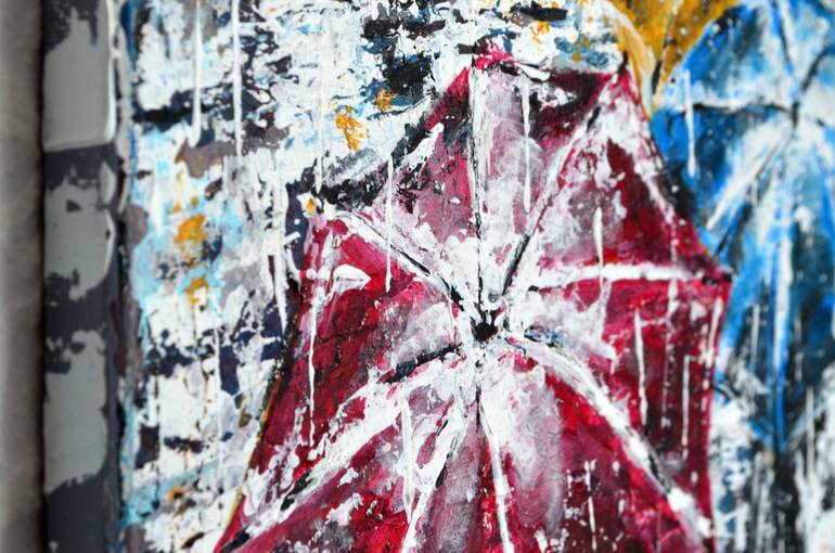 Original Abstract Patterns Painting by Misty Lady