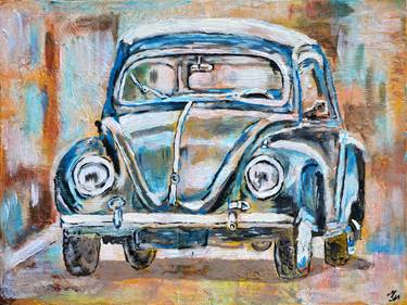 Print of Abstract Car Paintings by Misty Lady