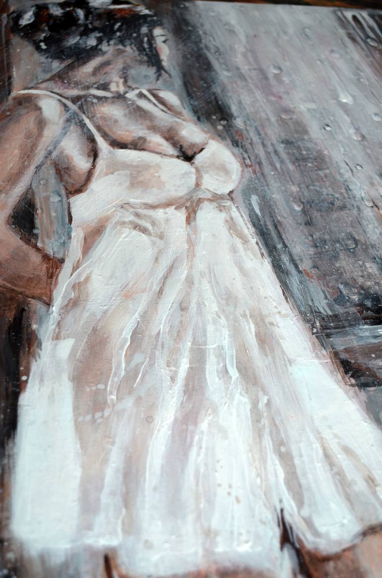 Original Figurative Women Painting by Misty Lady