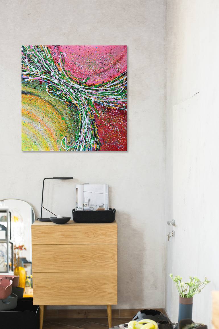 Original Abstract Painting by Misty Lady