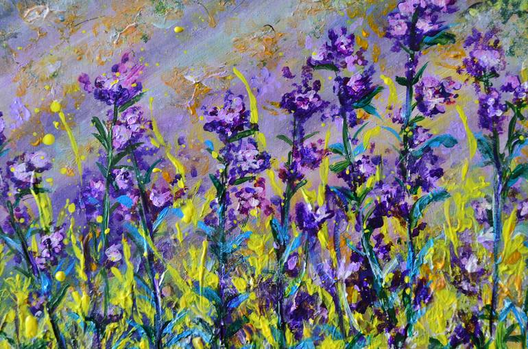 Original Fine Art Floral Painting by Misty Lady