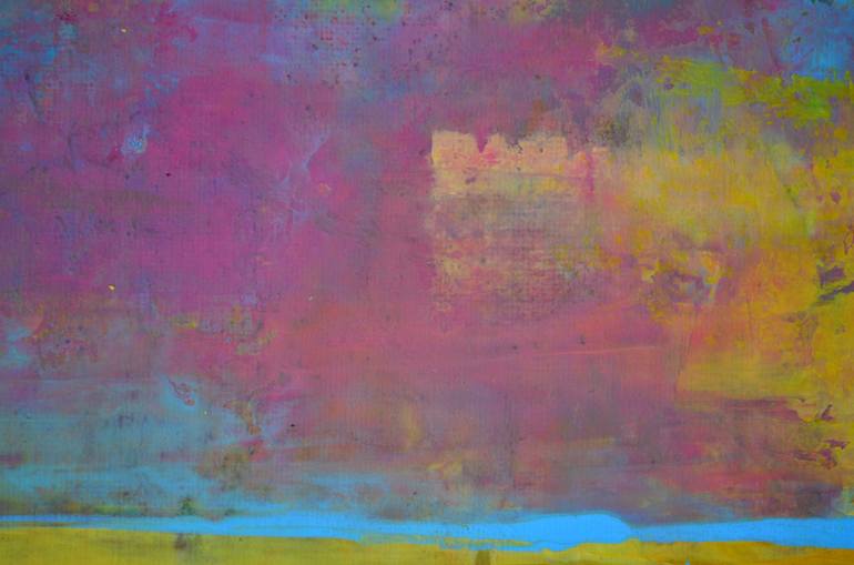 Original Fine Art Abstract Painting by Misty Lady