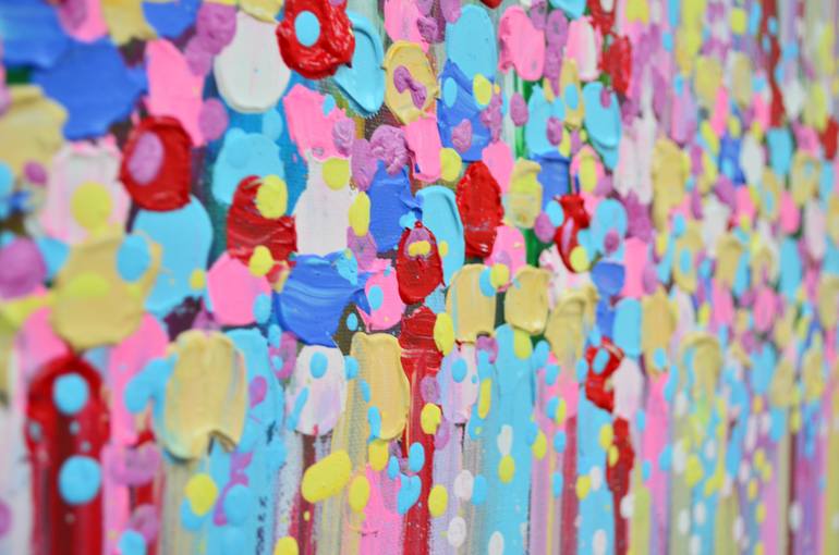 Original Minimalism Abstract Painting by Misty Lady