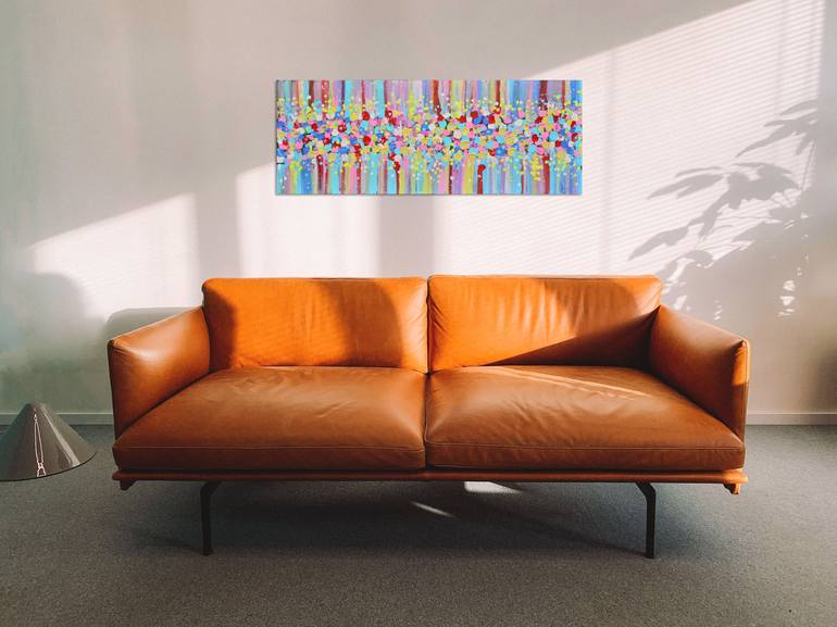 Original Minimalism Abstract Painting by Misty Lady