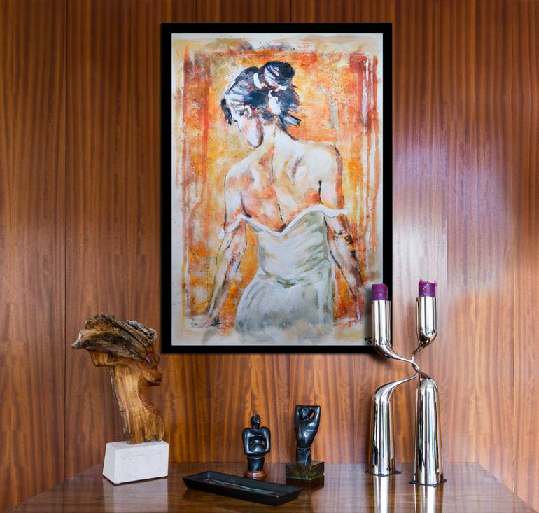 Original Figurative People Collage by Misty Lady