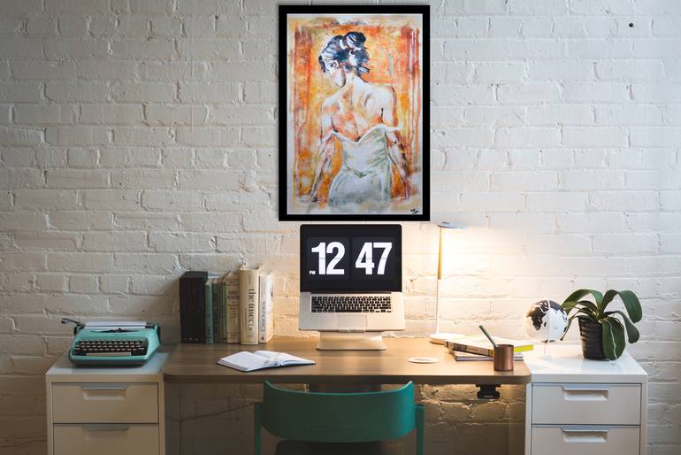 Original Figurative People Collage by Misty Lady