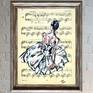 ballerina in frame