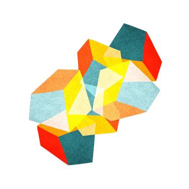 Print of Geometric Printmaking by Jessica Poundstone