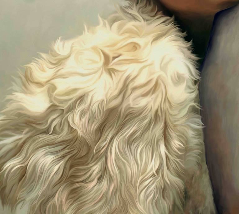 Original Art Deco Women Painting by Ranga J