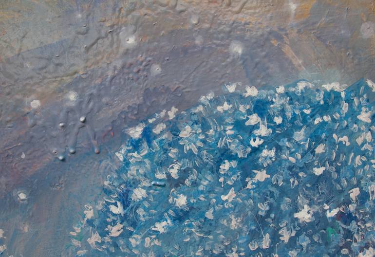Original Abstract Landscape Painting by Ranga J