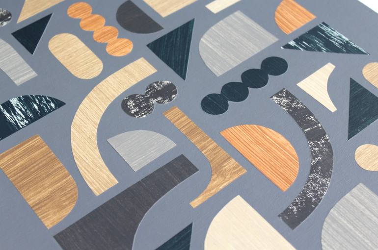 Original Abstract Collage by Eloise Renouf