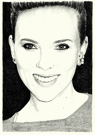 Scarlett Johansson Portrait thumb