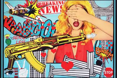 Print of Pop Art Popular culture Paintings by Christina Noelle