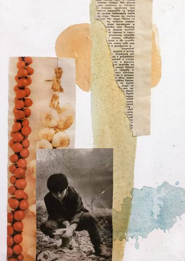 Original Figurative People Collage by Noemi Zelenak