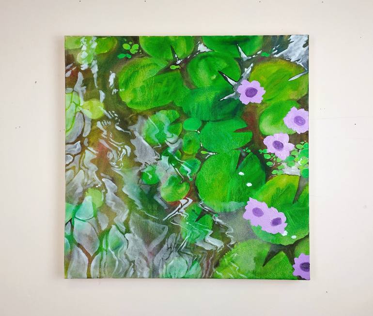 Original Painterly Abstraction Nature Painting by Ashleigh Trim