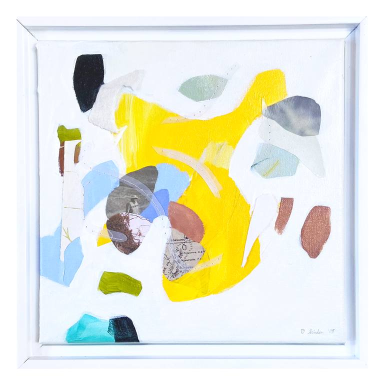 Original Abstract Expressionism Abstract Painting by Linden Eller